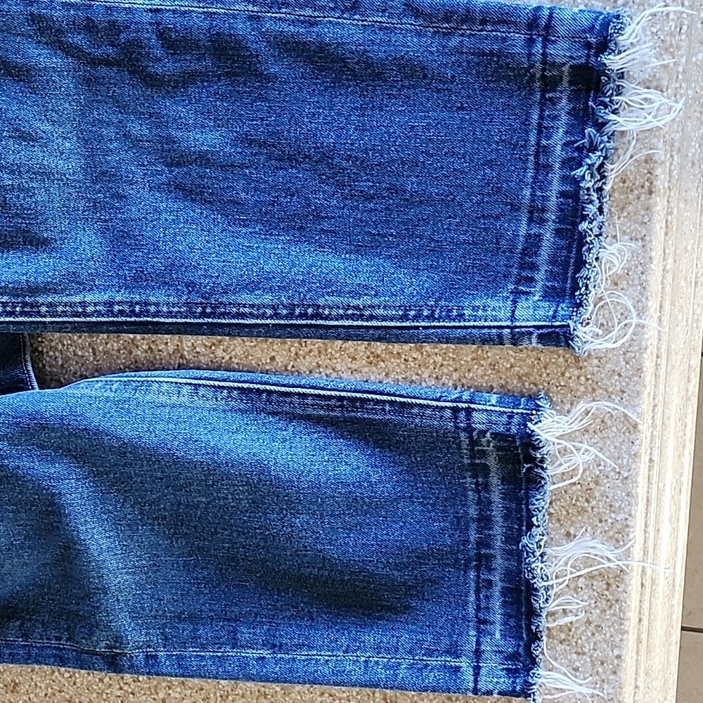 Express Mom Jean Super High Rise Button Fly Size 0 Reg - Picture 12 of 13
